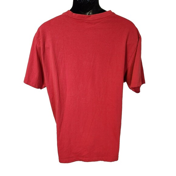 U.S. Polo Assn. Men's Solid V-Neck Short Sleeve T-Shirt Size XL Red - Picture 2 of 9